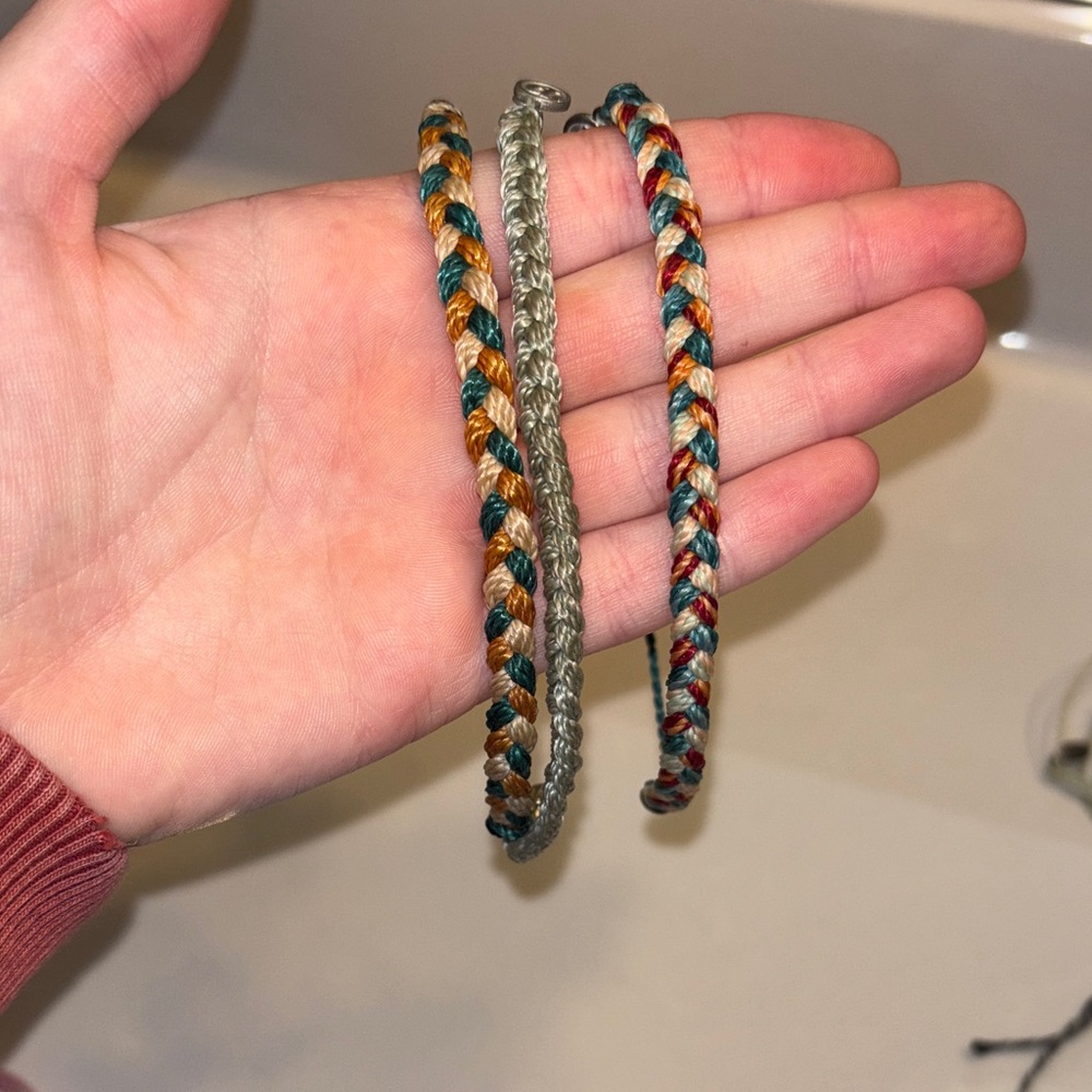 Pura Vida Multicolor Braided Bracelets